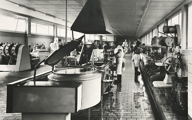 Chocolat Amman Produktion 1959